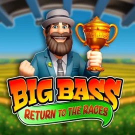 Big Bass Return to the Races slot icon by Pragmatic Play, available at MrPacho Casino