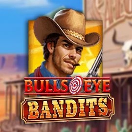 Bulls Eye Bandits online game logo by Origins on mrpacho-casino.eu