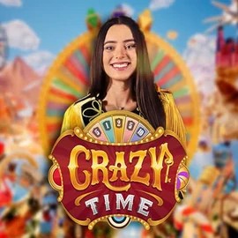 Crazy Time by Evolution, showcased at mrpacho-casino.eu – game logo