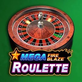 Mega Fire Blaze Roulette logo by Playtech at MrPacho Casino