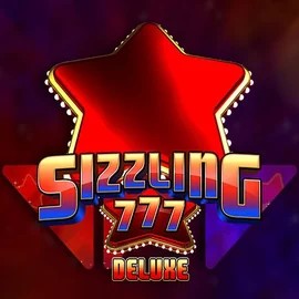 Sizzling 777 Deluxe online game logo by Wazdan on mrpacho-casino.eu