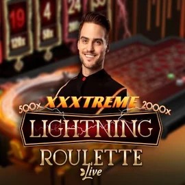 XXXtreme Lightning Roulette slot logo by Evolution at MrPacho Casino